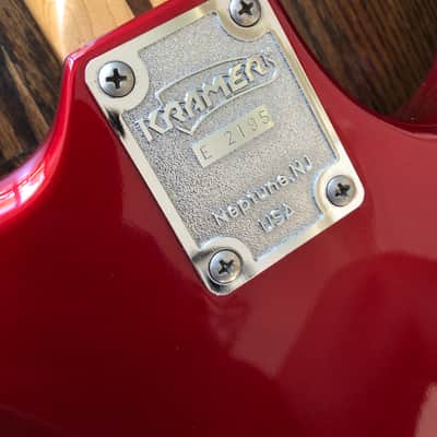 1985 Kramer Pacer Imperial LEFTY Candy Apple Red image 11