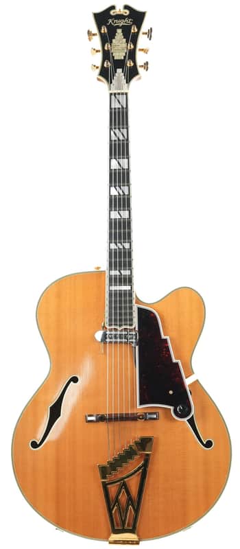 Knight New Yorker Archtop Natural 2000 image 1