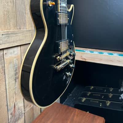 Gibson Custom 1957 Les Paul Custom Reissue VOS - Ebony 2-Pickup image 7