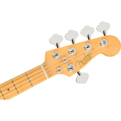 Fender American Professional II Precision Bass V MN (Miami Blue) - 5-String Electric Bass image 4