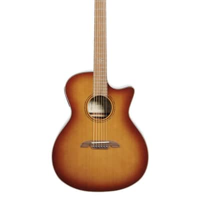 Alvarez AGE95CESHB Artist Elite GA Acoustic Electric Guitar Shadowburst image 2