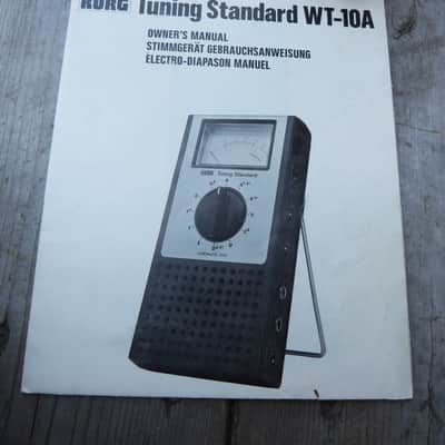 Korg WT-10a tuner image 10