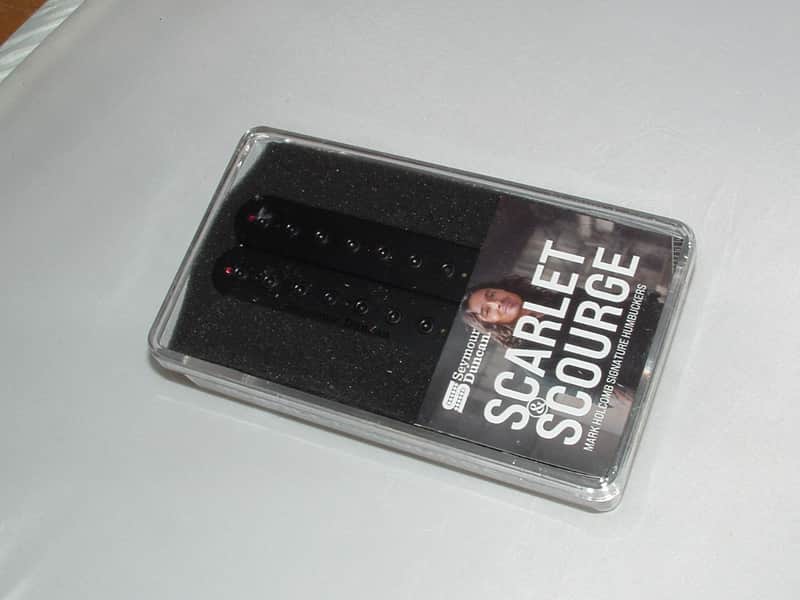 Seymour Duncan Mark Holcomb Signature Scarlet Neck 8 String (Black) New with Warranty image 1