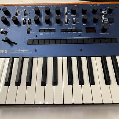 Korg Monologue Monophonic Analog Synthesizer 2016 - Present - Blue image 2