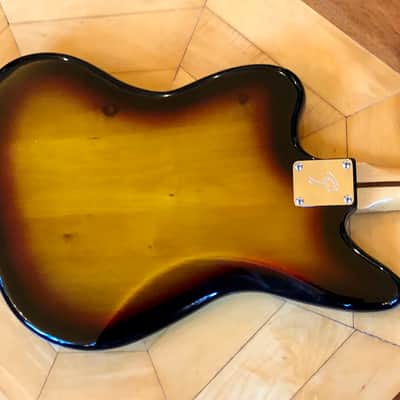 Squier by Fender Vintage Modified Jaguar Electric Guitar, Sunburst image 12