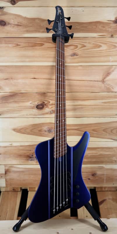 Dingwall D-Roc Standard 5-String - Matte Blue to Purple Colorshift image 1