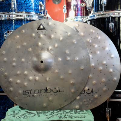 Istanbul Agop 17" Xist Dry Dark Hi-Hats 1043/1456g image 1