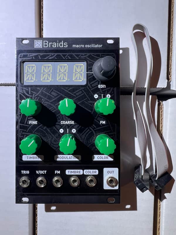 Mutable Instruments Braids Macro-Oscillator (DIY Build) - Black & Green image 1