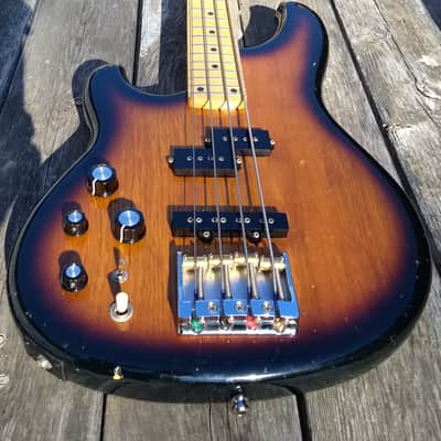 1981 Ibanez Roadster RS924 2-tone brownburst lefty image 2