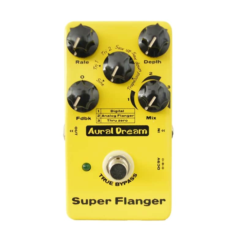 Aural Dream Super Flanger Pedal,3 Types,6 Modulation Waves and 2 Feedback Modes Reaching 36 Effects;True Bypass,price include the import duty to US buyer image 1