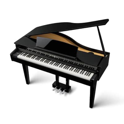 Kawai DG30 88-Key Digital Grand Piano with Responsive Hammer III, Ebony Polish - Open Box Demo Unit image 7