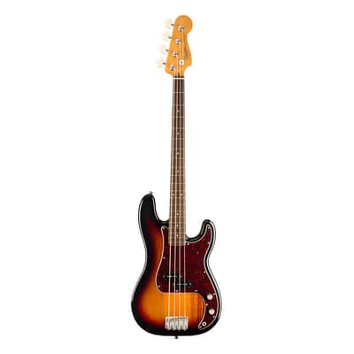 Squier Classic Vibe '60s Precision Bass - 3-Color Sunburst w/ Laurel FB image 2