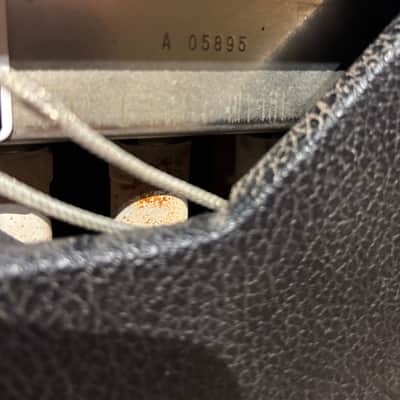 Fender Deluxe Reverb 2-Channel 22-Watt 1x12" Guitar Combo 1965 - Black Panel image 10
