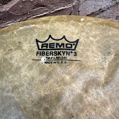 Remo World Percussion 14" Key-Tuned Djembe w/ Stand & Drum Key - 25" Tall - Head Needs Replacement - Made in USA image 5