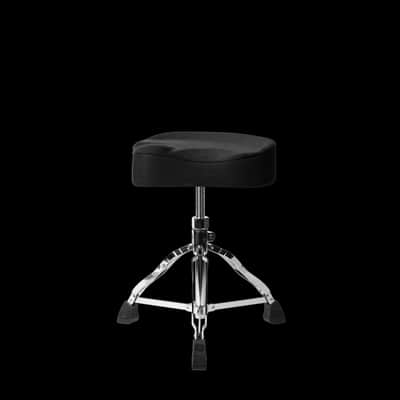 Gator Spindle Drum Throne with Saddle Seat,  Black image 4