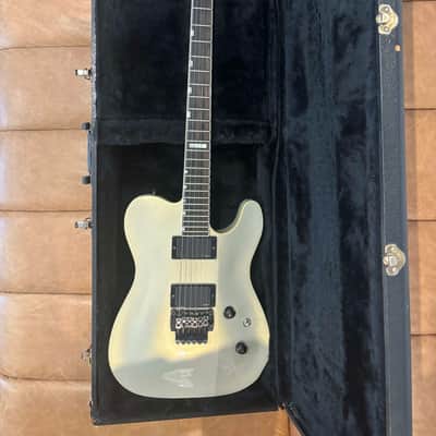 1988 ESP Eclipse custom shop T - Pearl silver image 8