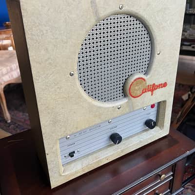 Vintage 1960’s Califone SP 30 “The Music Monitor”/Tube Guitar Amp~LoFi Fuzz God~RARE AMP~Hollywood, CA *MUST SEE VIDEO* image 1