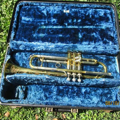 Conn NY Symphony Special Trumpet, 1936, Highly Engraved, Original Finish & Case image 1