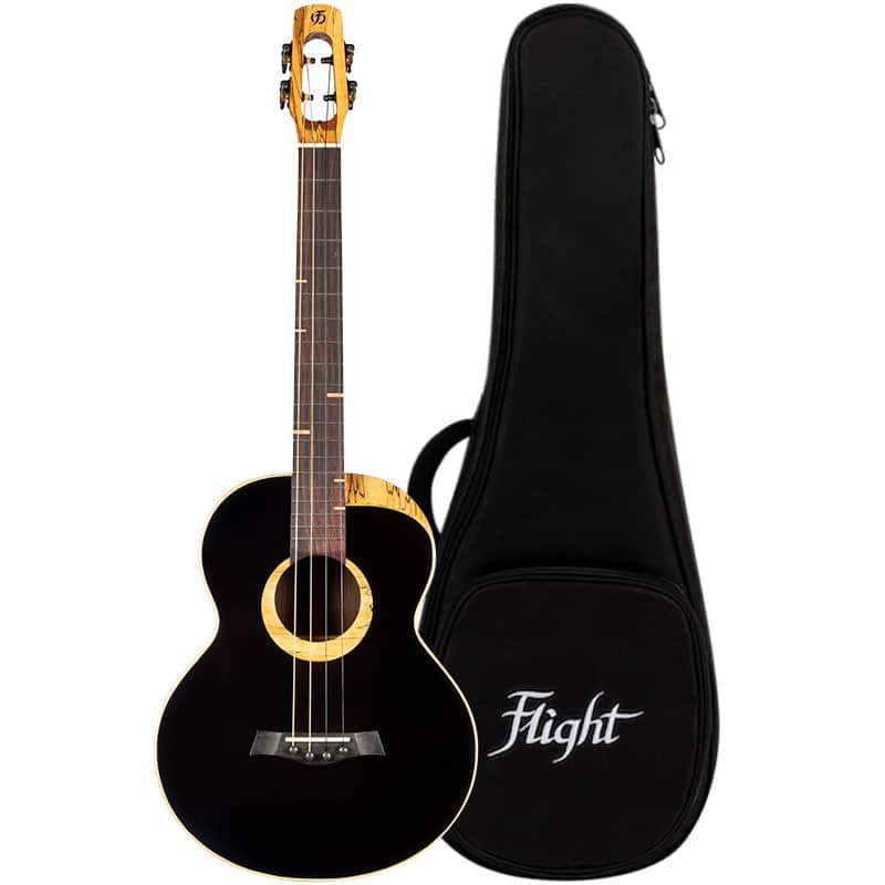 Flight 4SB SAMMY TURTON BARITO Artist Signature Series Solid Spruce Top Mahogany Neck 4-String Baritone Ukulele w/Deluxe Gig Bag & Humidifier