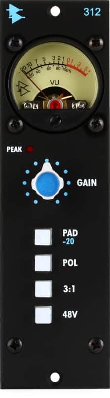 API 312 500 Series Microphone Preamp (API312d1) image 1