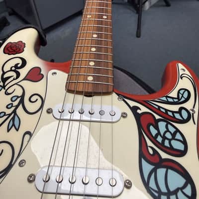 Fender Jimi Hendrix Artist Series Signature Monterey Stratocaster 2017 - 2018 - Monterey Graphic image 11
