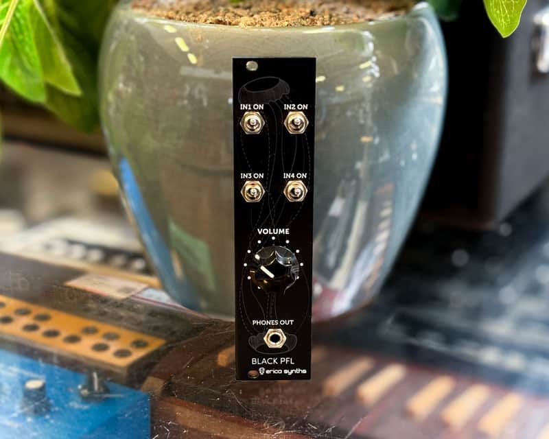 Erica Synths Black PFL Expander for Stereo Mixer image 1