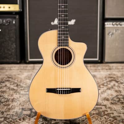 Taylor 312ce-N Nylon Grand Concert Acoustic/Electric Guitar with Hardshell Case image 3
