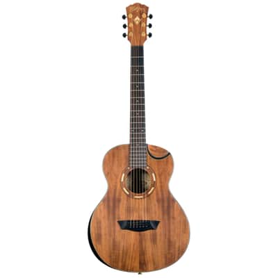 Washburn Comfort G-MINI Travel Acoustic Guitar - Natural imagen 2