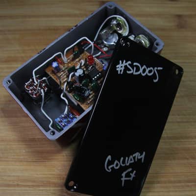 Modified SD-1 Boss Super Overdrive Pedal Clone Distressed Spiderman Colours image 4