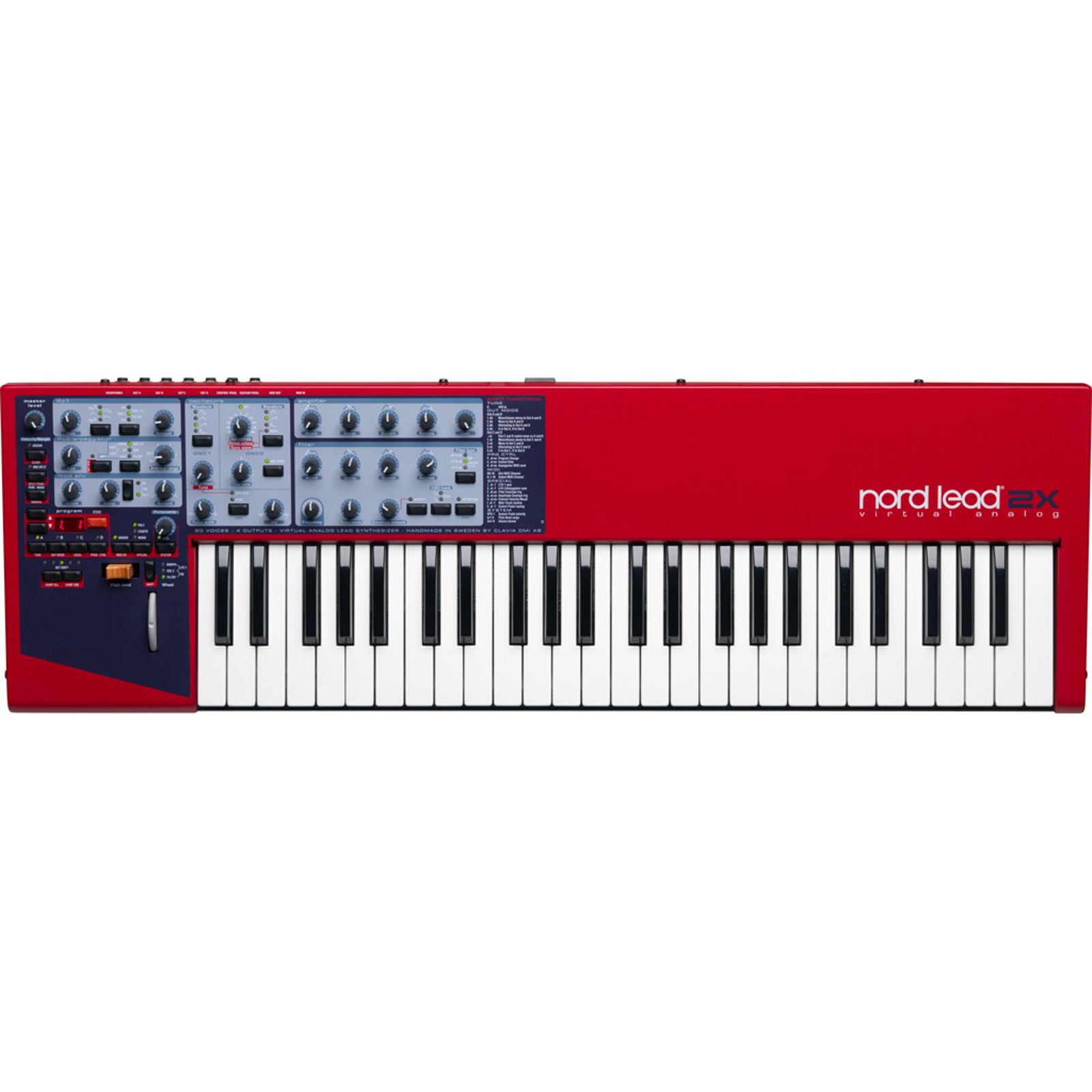 Nord Lead 2X 49鍵 アナログシンセサイザー Nord Lead 2X 49-Key 20-Voice Polyphonic Synthesizer | Reverb