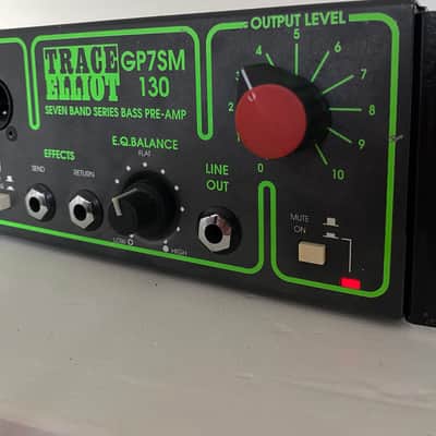 Trace Elliot GP7 RAH130SM Bass Head with case image 4