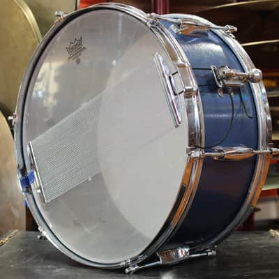 1960's Gretsch 6.5"x14" Dixieland Snare Drum in Blue Lacquer image 5