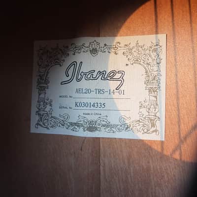 Ibanez AEL20-TRS-14-01 image 5