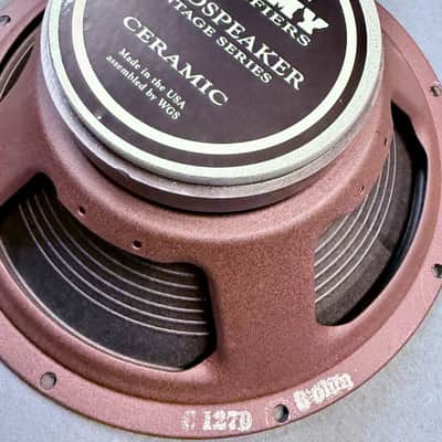 WGS Fat Jimmy C1270 70 Watt 8ohm G12C Speaker Mint image 4
