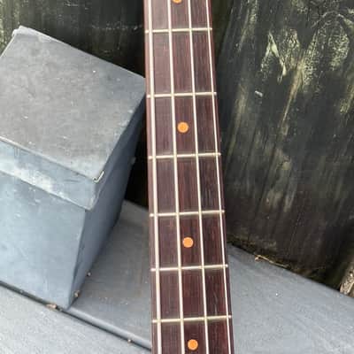 Fender Jazz Bass 1964 - a stunning January '64 Candy Apple Red Metallic example w/Green'gard & Clay Dots ! image 13