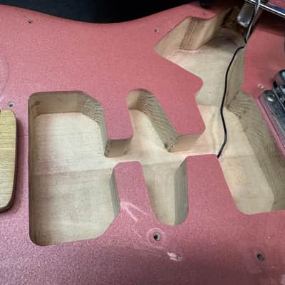 Schecter Super Strat HSS 1986 - Pink image 19
