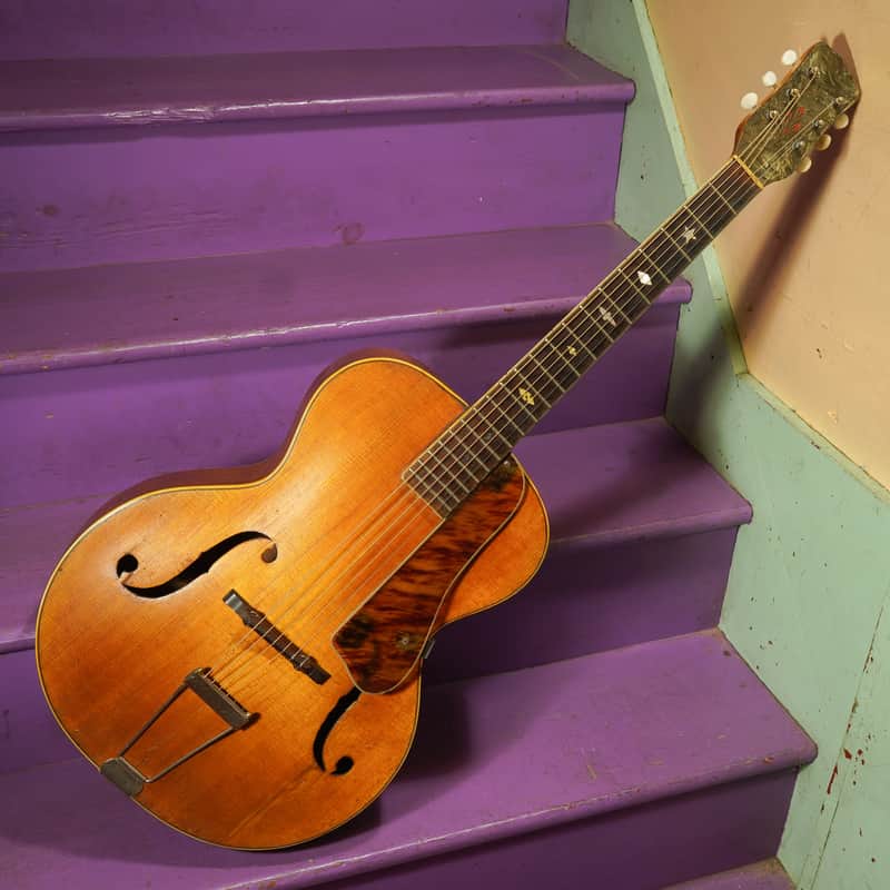 1940s SS Stewart (Harmony-made) Archtop Guitar (VIDEO! Fresh Work, Ready to Go) image 1
