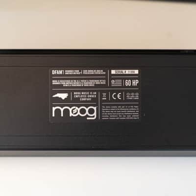 Moog DFAM Drummer From Another Mother Semi-Modular Analog Percussion Synthesizer 2018 - Present - Black/Wood image 2