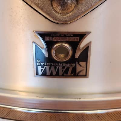 Tama '80s Japan Made Imperialstar Drum Kit Silver image 12