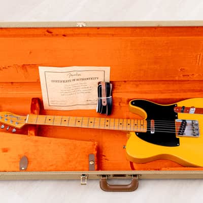 1993 Fender American Vintage '52 Telecaster Butterscotch, Near-Mint w/ Tweed Case, COA image 23