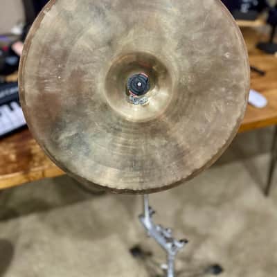 Zildjian 14" A Custom Mastersound Hi-Hat Cymbals (Pair) 1999 - Present - Brilliant image 2