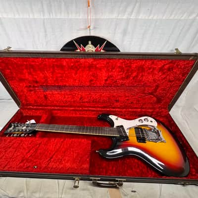 Mosrite The Ventures 12-string Guitar with Case 1966 - Sunburst image 1
