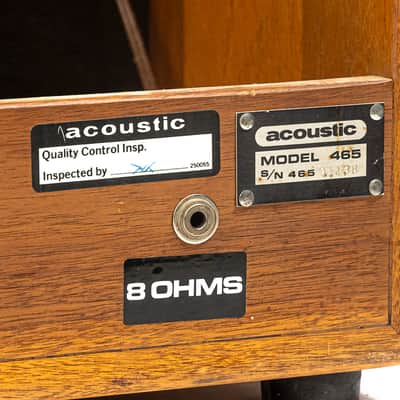 Acoustic GT100 100W Guitar Combo Amp w/ 465 1x12 Extension Cab image 11
