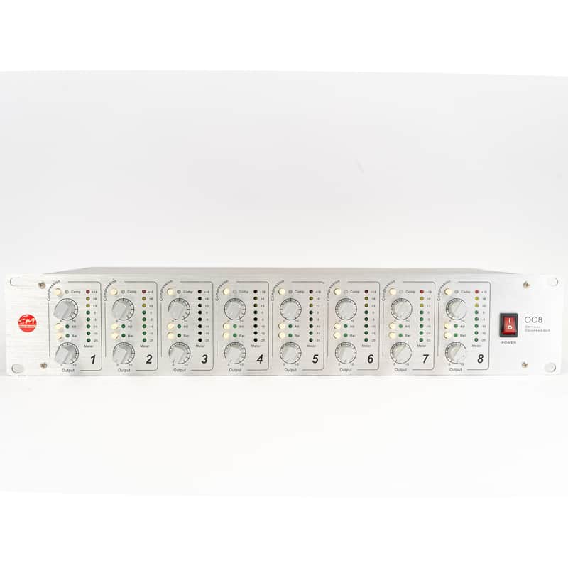 SM Pro Audio OC8 8-Channel Optical Compressor Rackmount image 1