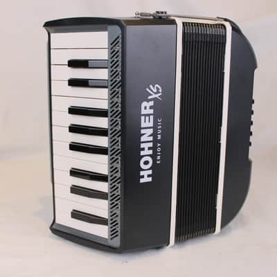 8215 - Dark Grey Hohner XS Adult Piano Accordion M 21 15 image 1