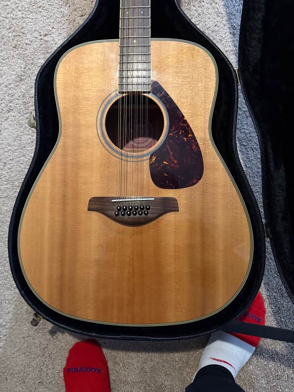 Yamaha FG720S Dreadnought Acoustic Guitar Natural | Reverb
