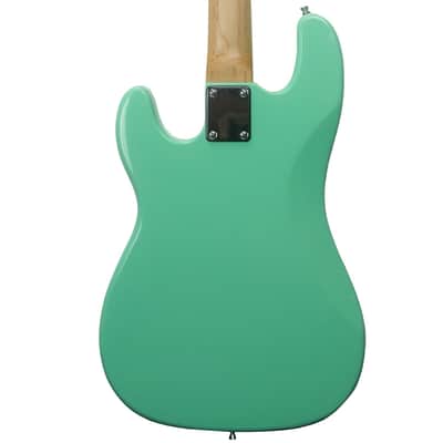 Sawtooth EP Series Electric Bass Guitar, Surf Green w/ Pearl Pickguard image 9