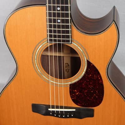 1998 Jim Olson SJ Florentine Cutaway Indian Rosewood/Cedar Acoustic Guitar image 5