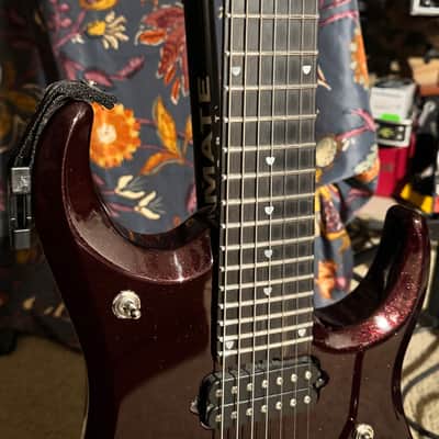 Ernie Ball Music Man John Petrucci JP 12 2012  - Gloss Cherry Finish image 13