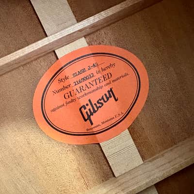 Gibson J-45 Slash Signature 2020 Vermillon Burst image 13